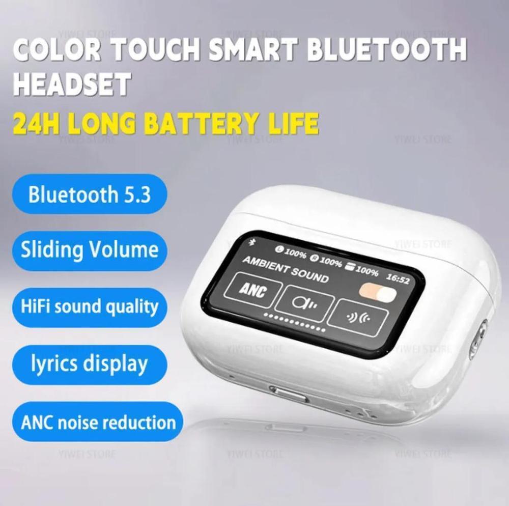 White Long-Lasting Battery With Fast Charge screen display