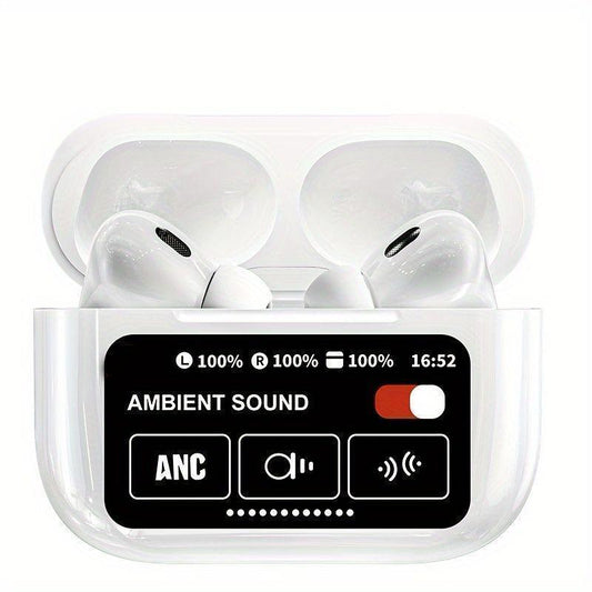 White Long-Lasting Battery With Fast Charge screen  display